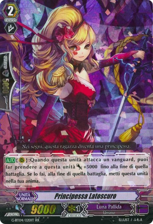 Darkside Princess Card Front