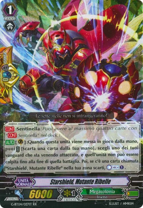 Rebel Mutant, Starshield Card Front