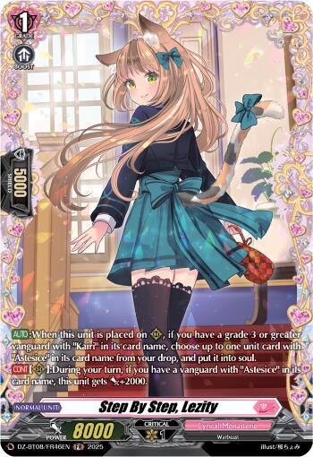 Step By Step, Lezity Card Front