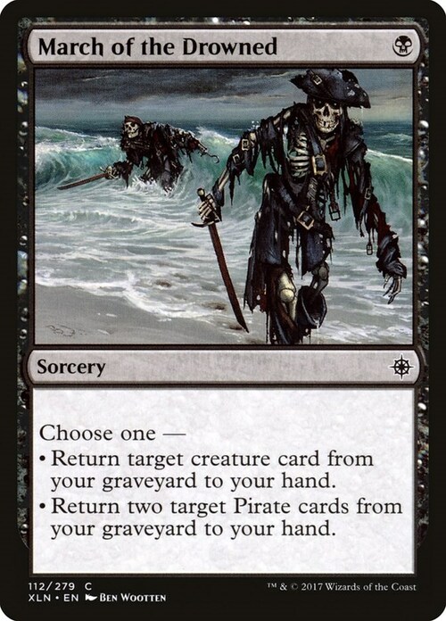 March of the Drowned Card Front
