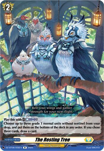 The Resting Tree Card Front