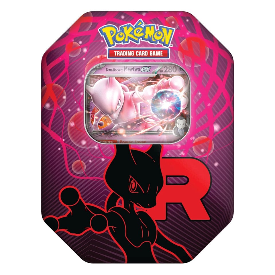 Team Rocket’s Mewtwo ex Tin