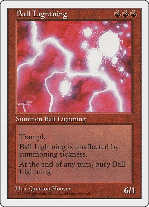 Ball Lightning Card Front