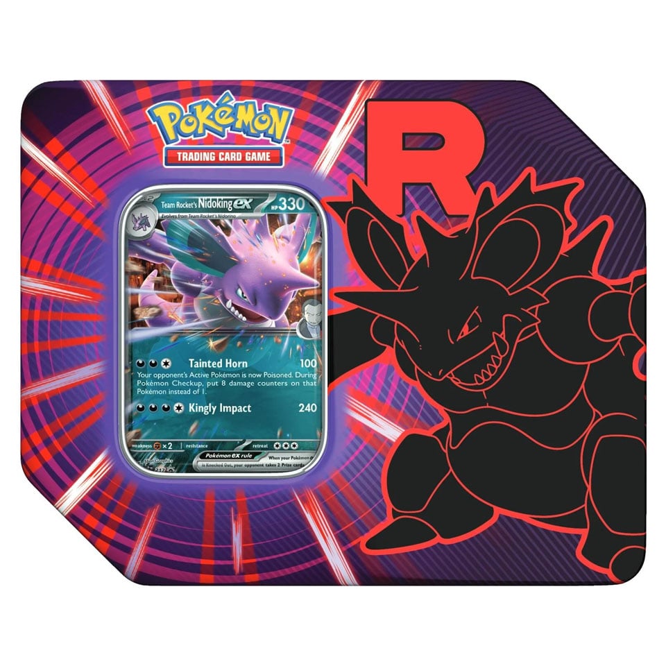 Team Rocket’s Nidoking ex Tin