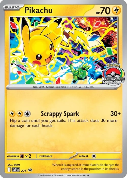 Pikachu Card Front