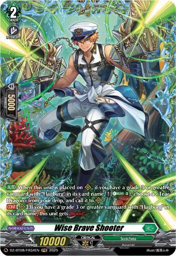 Wise Brave Shooter Card Front