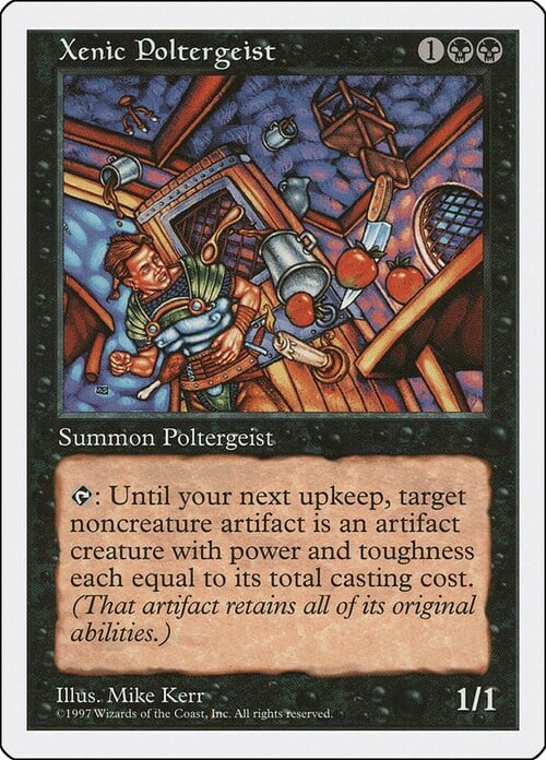 Poltergeist di Xenic Card Front