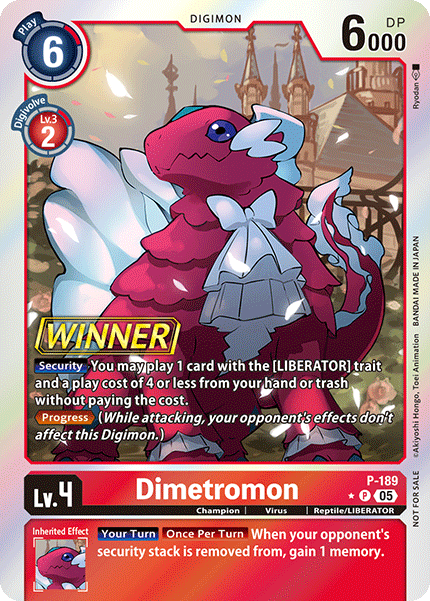 Dimetromon Card Front