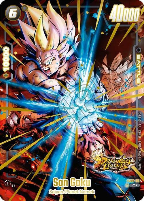 Son Goku Card Front