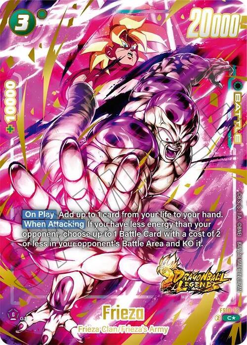 Frieza Card Front