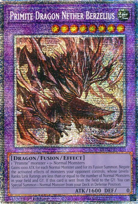 Primite Dragon Nether Berzeulius Card Front