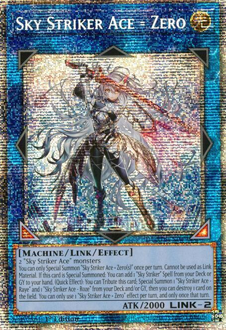 Sky Striker Ace = Zero Card Front