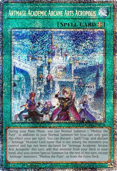 Artmage Academic Arcane Arts Acropolis Card Front