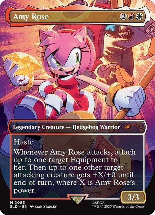 Amy Rose Card Front