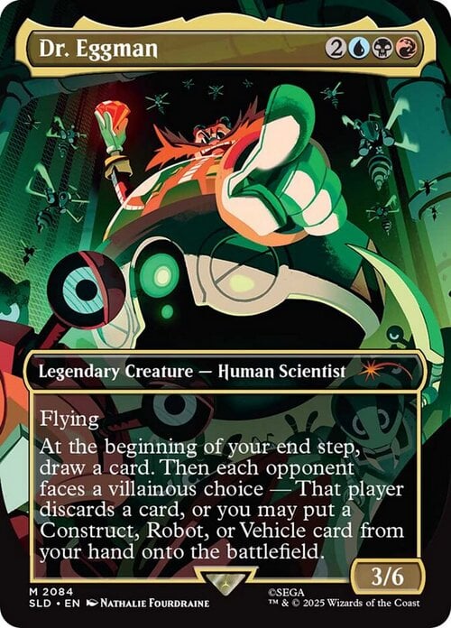 Dr. Eggman Card Front
