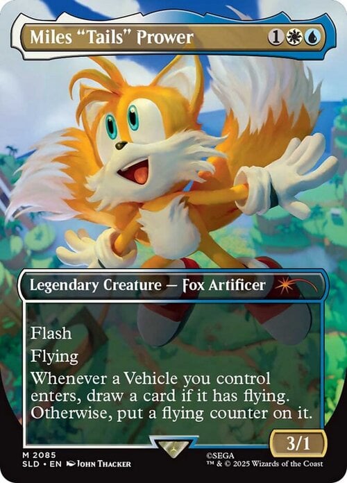 Miles "Tails" Prower Card Front