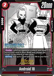 Android 18 · Pre-Release Stamped SB01-005