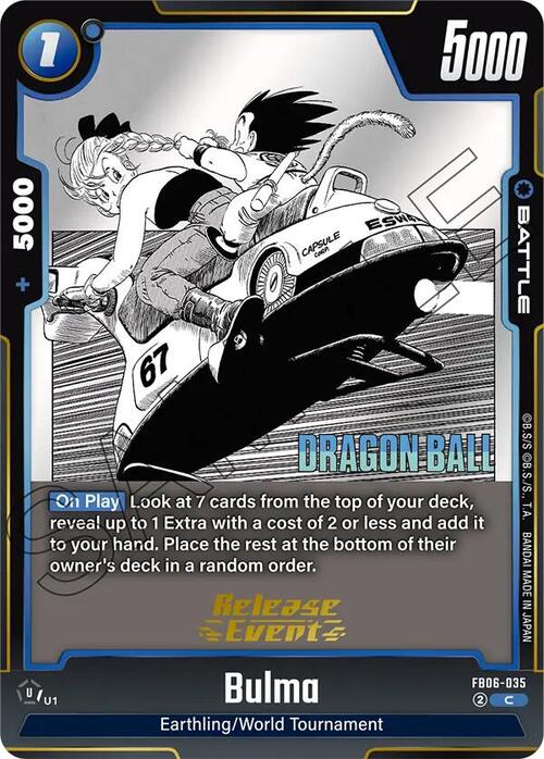 Bulma Card Front