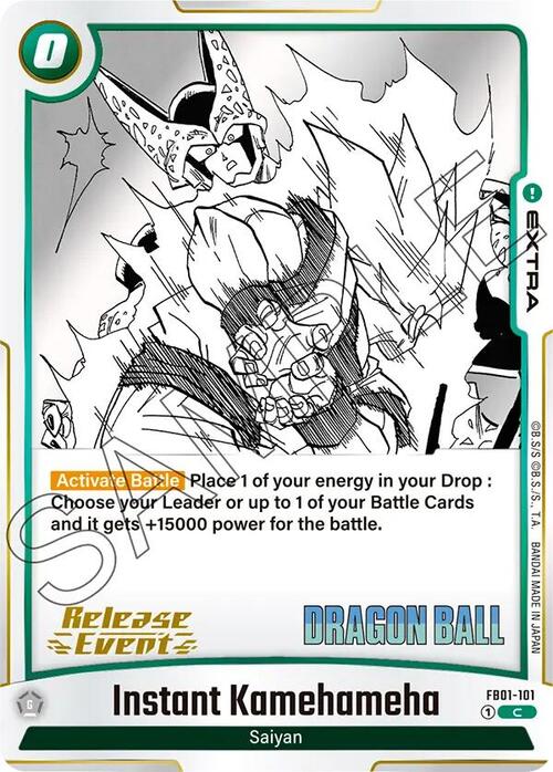 Instant Kamehameha Card Front