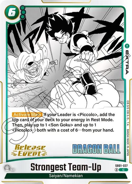 Strongest Team-Up Card Front