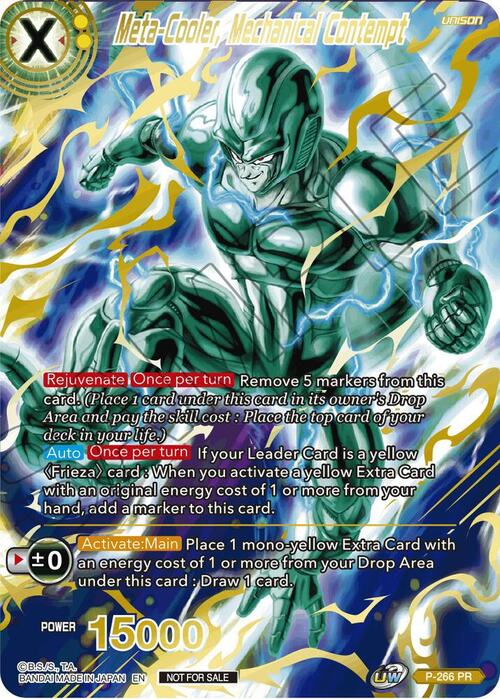 Meta-Cooler, Mechanical Contempt Card Front