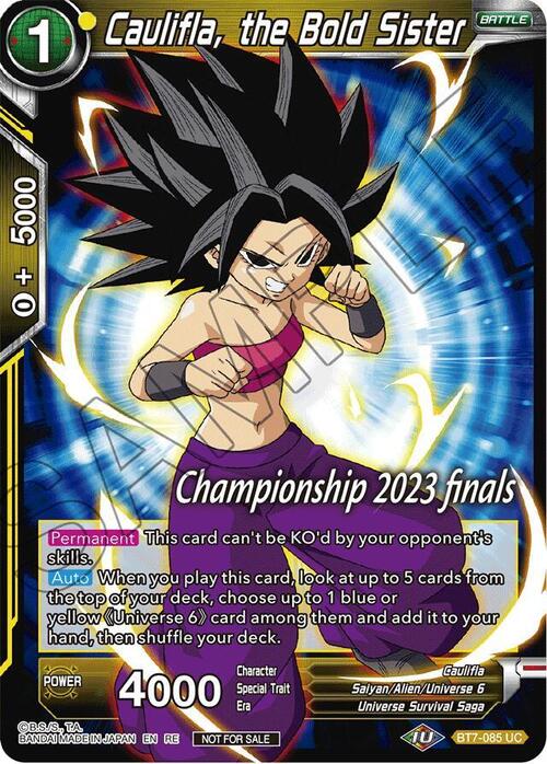Caulifla, the Bold Sister Card Front