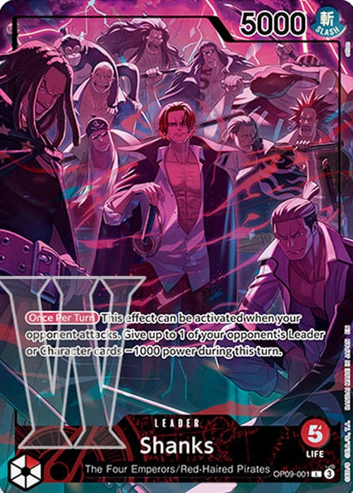 Shanks Card Front