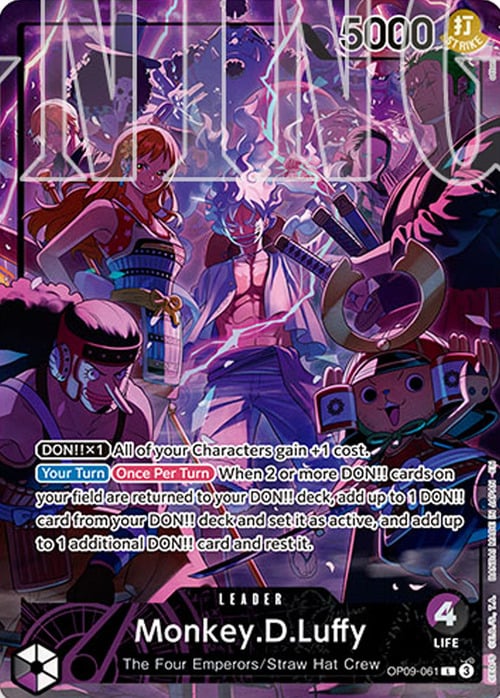 Monkey.D.Luffy Card Front