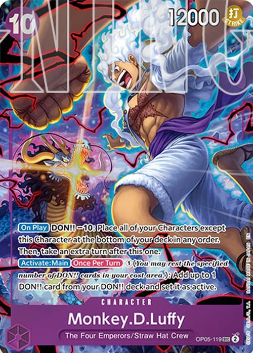 Monkey.D.Luffy Card Front