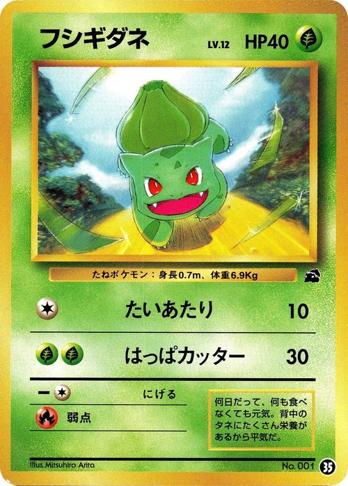 Bulbasaur Card Front