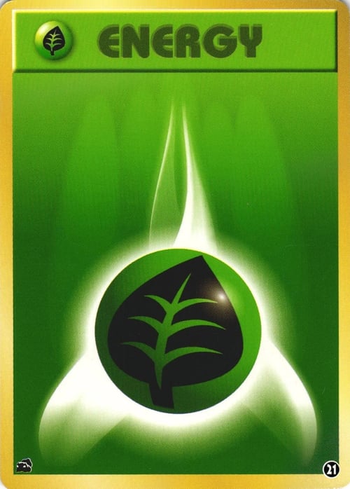 Grass Energy Card Front