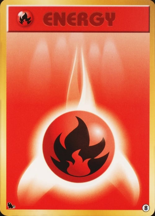 Fire Energy Card Front
