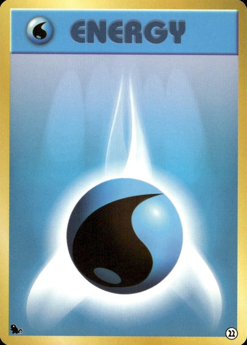 Water Energy Card Front