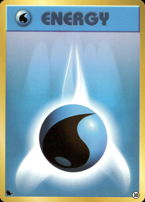 Water Energy Card Front