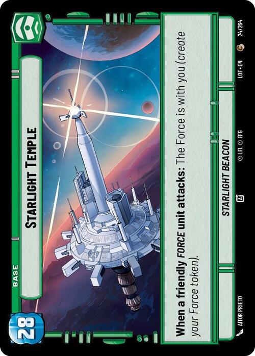 Starlight Temple // The Force Card Front