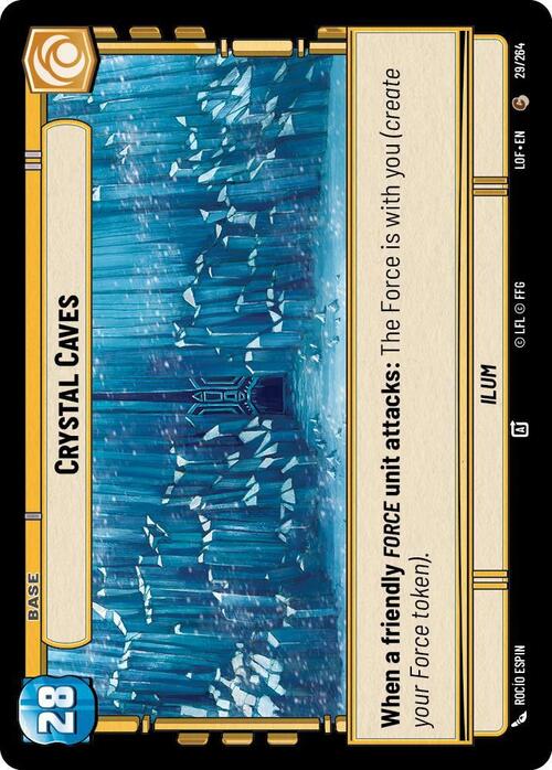 Crystal Caves // Shield Card Front