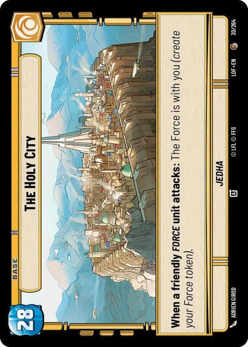 The Holy City // Experience Card Front