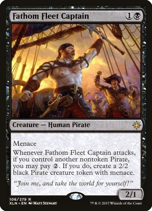 Capitano della Flotta Abissale Card Front