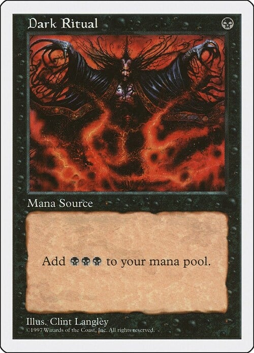 Dark Ritual Card Front