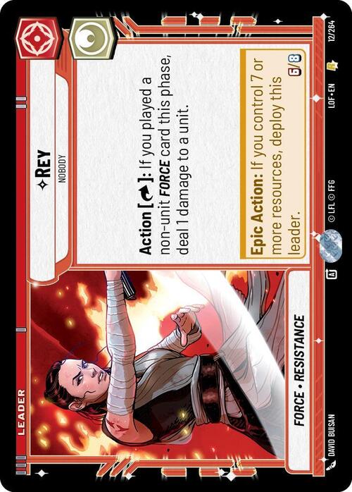 Rey - Nobody Card Front