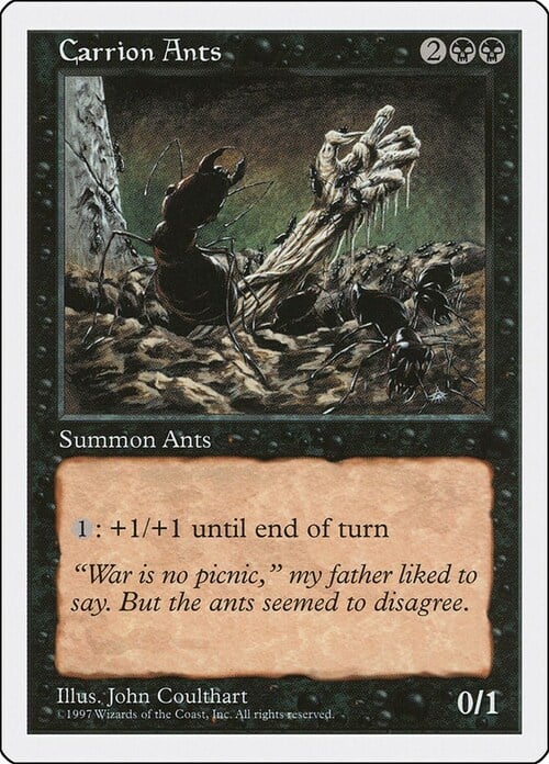 Carrion Ants Card Front