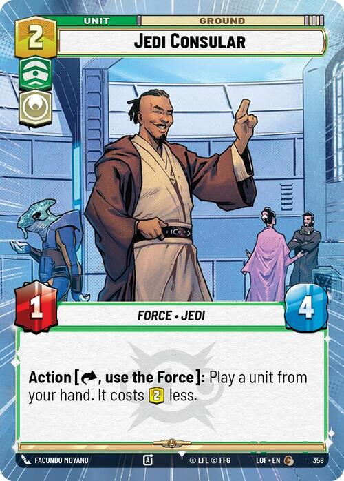 Jedi Consular Card Front