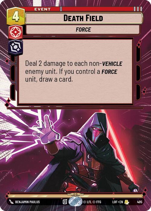 Death Field Card Front