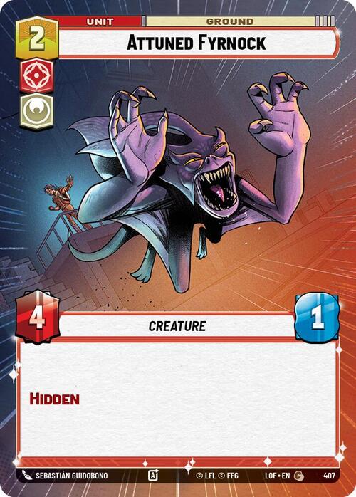 Attuned Fyrnock Card Front