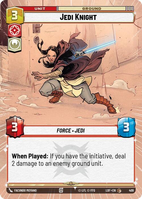 Jedi Knight Card Front