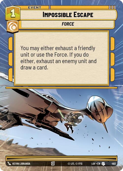 Impossible Escape Card Front