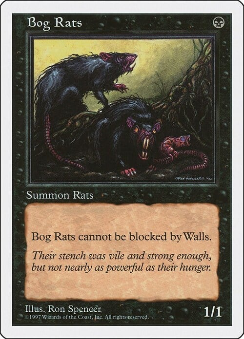 Bog Rats Card Front