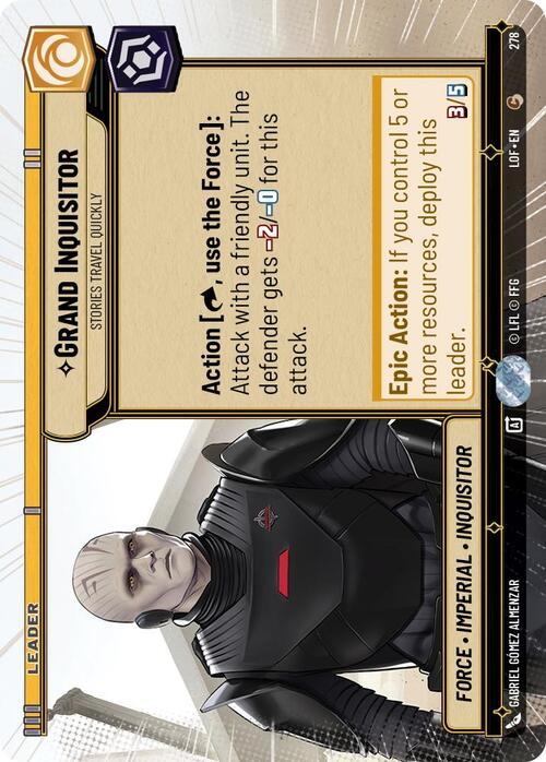 Grand Inquisitor - Stories Travel Quickly Card Front