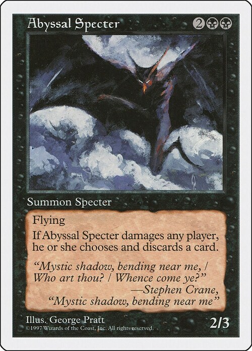 Abyssal Specter Card Front