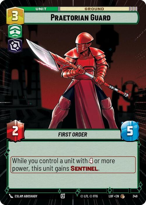 Praetorian Guard Card Front